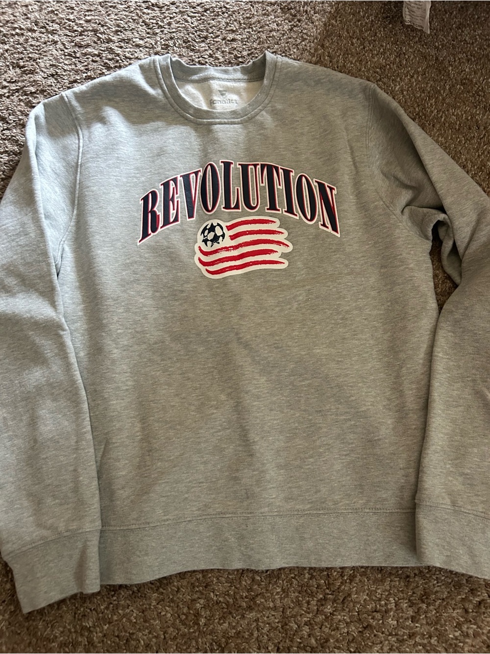 New England Revolution Crewneck Sweatshirt- Medium
